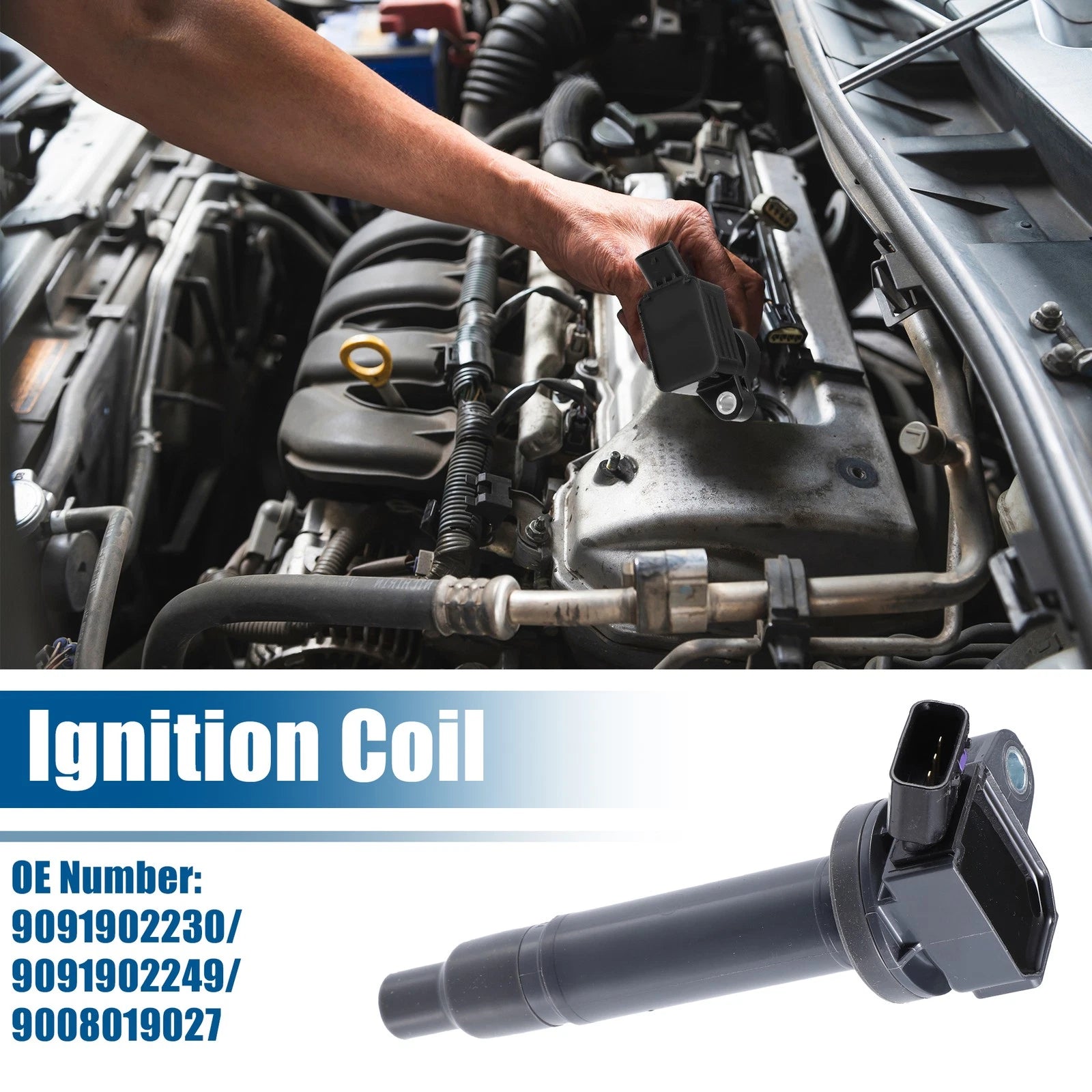 Ignition Coil for Toyota Sequoia Tundra (2000–2009) No. 9091902230