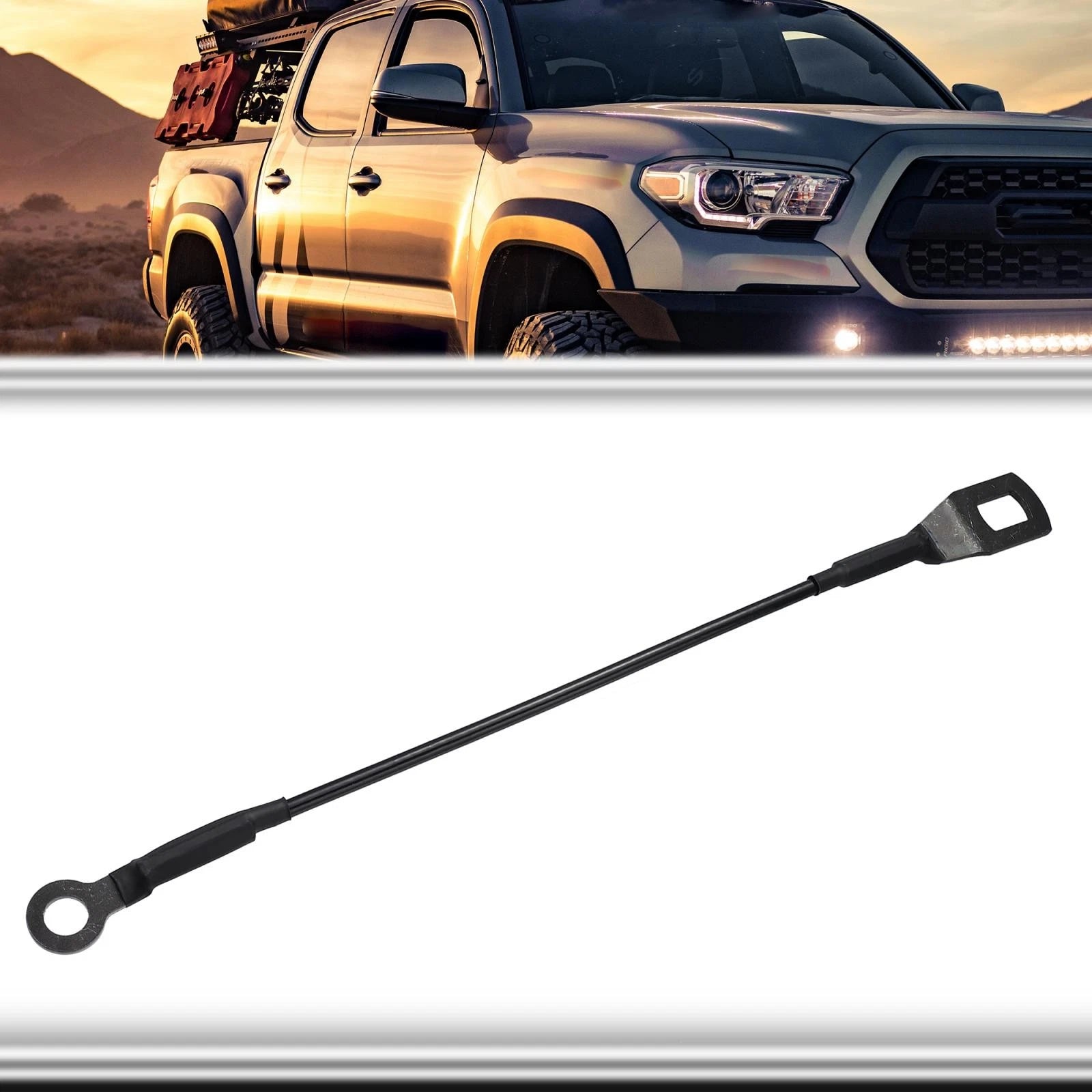 Set of 4 Tailgate Support Cables for Toyota Tacoma (1995–2003) 65770-04030