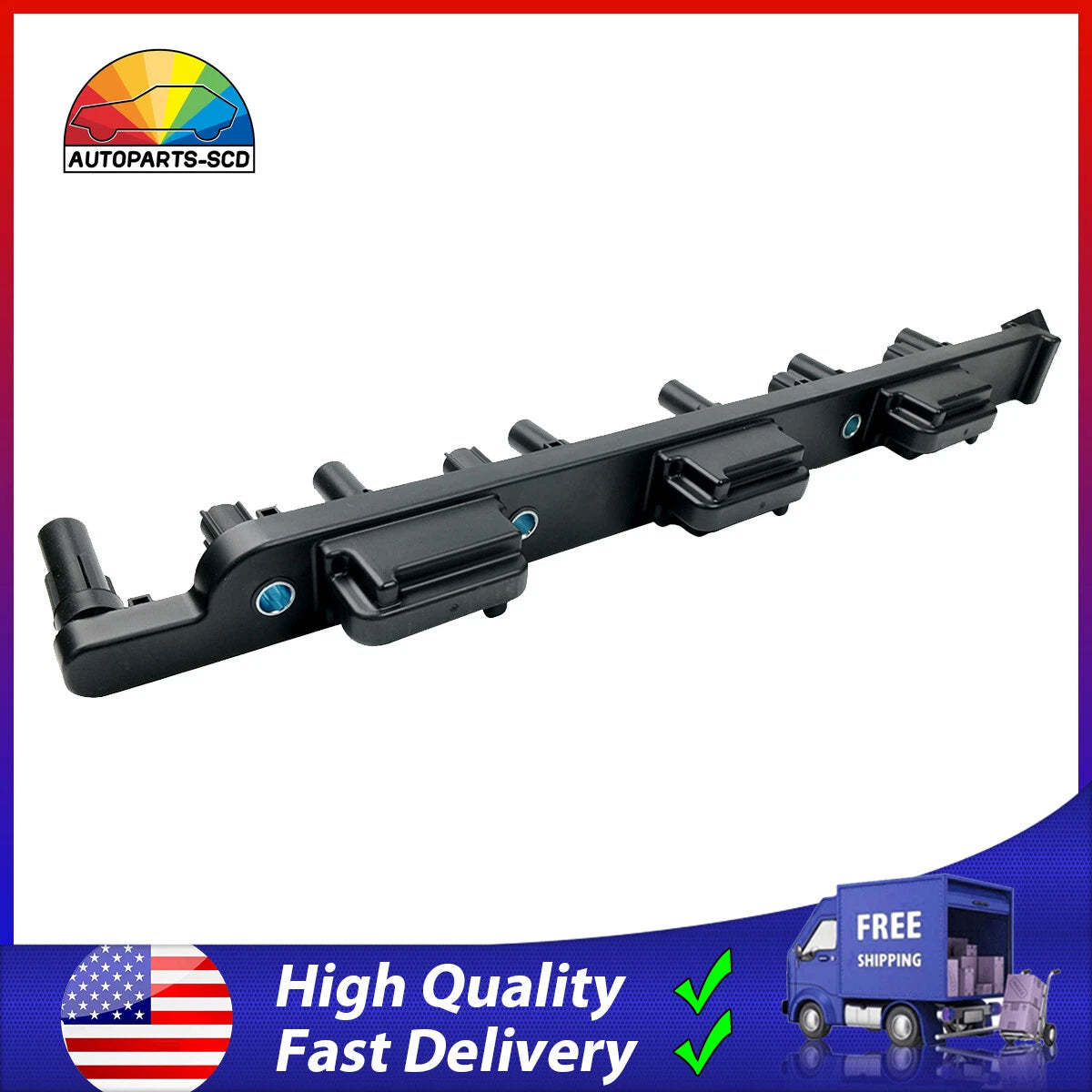 UF296 Ignition Coil for Jeep Grand Cherokee Wrangler 4.0L L6 (2000–2006)