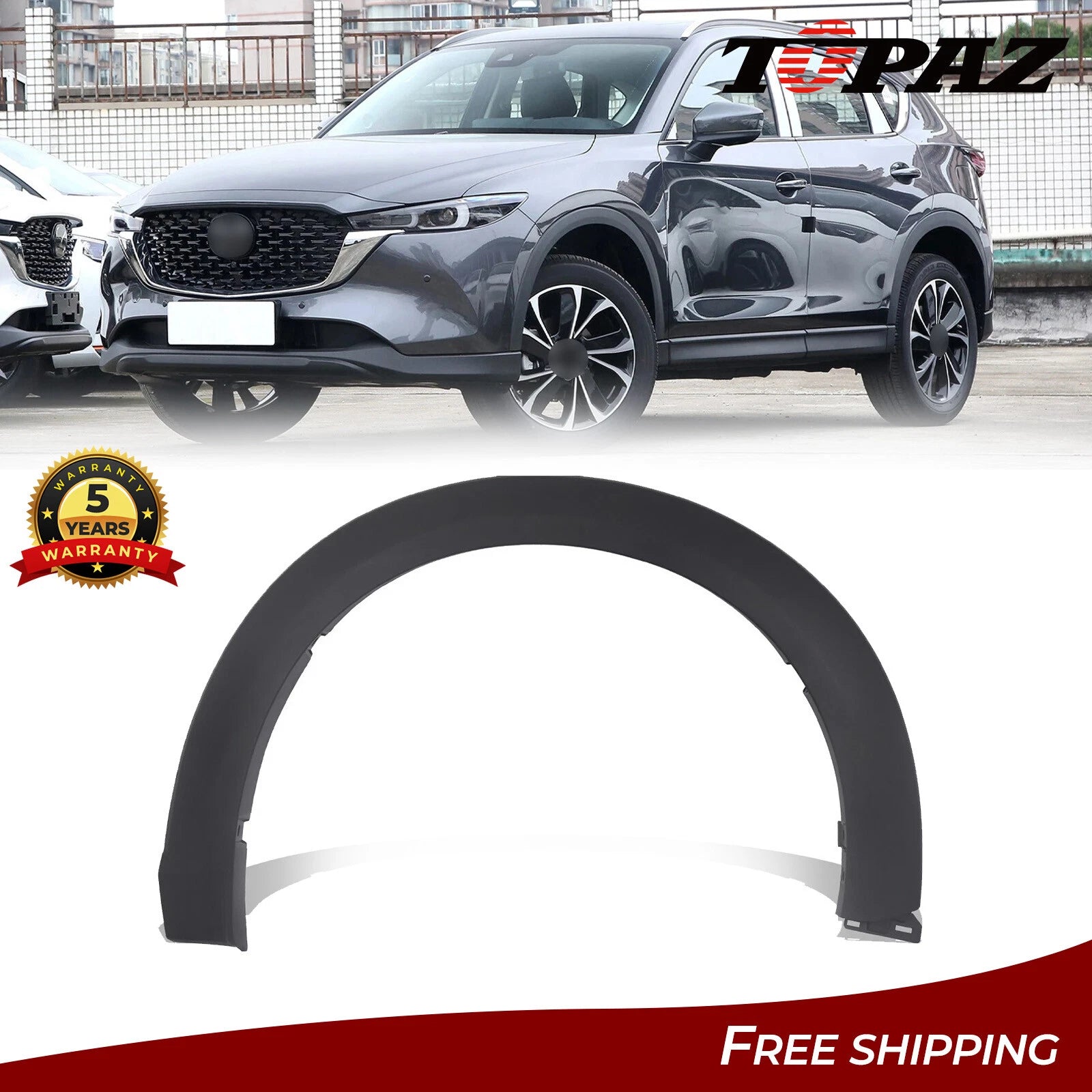 Front Left Fender Trim for Mazda CX-3 (2016–2022)