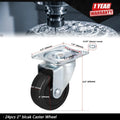 Set of 24 Heavy Duty Rubber Swivel Caster Wheels