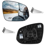 Passenger Side Mirror Glass Heated for Toyota RAV4 2016–2018 (2.5L)