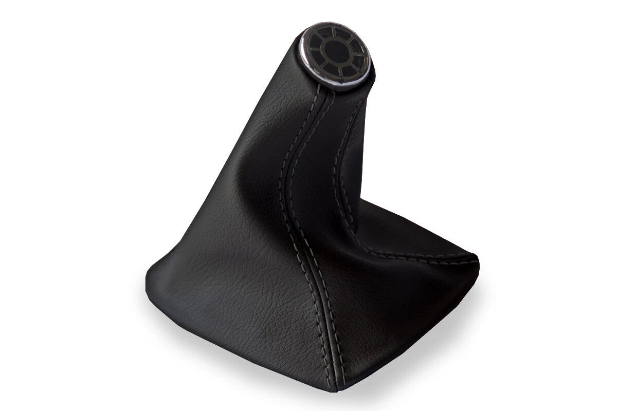 Leather Manual Shift Boot Cover for Toyota Celica (2000–2005) Black