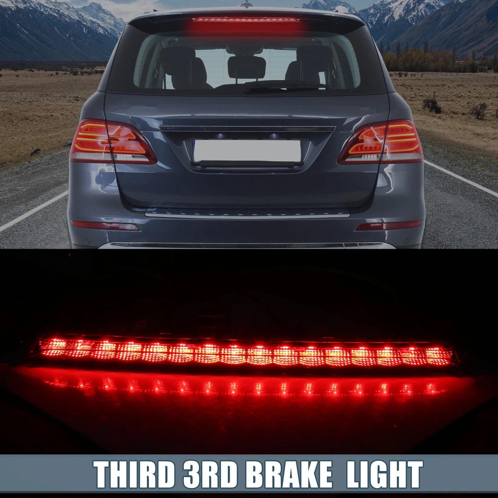 Tail High Mount Brake Stop Light No.A1668200056 for Mercedes-Benz GL350 (2010–2016)