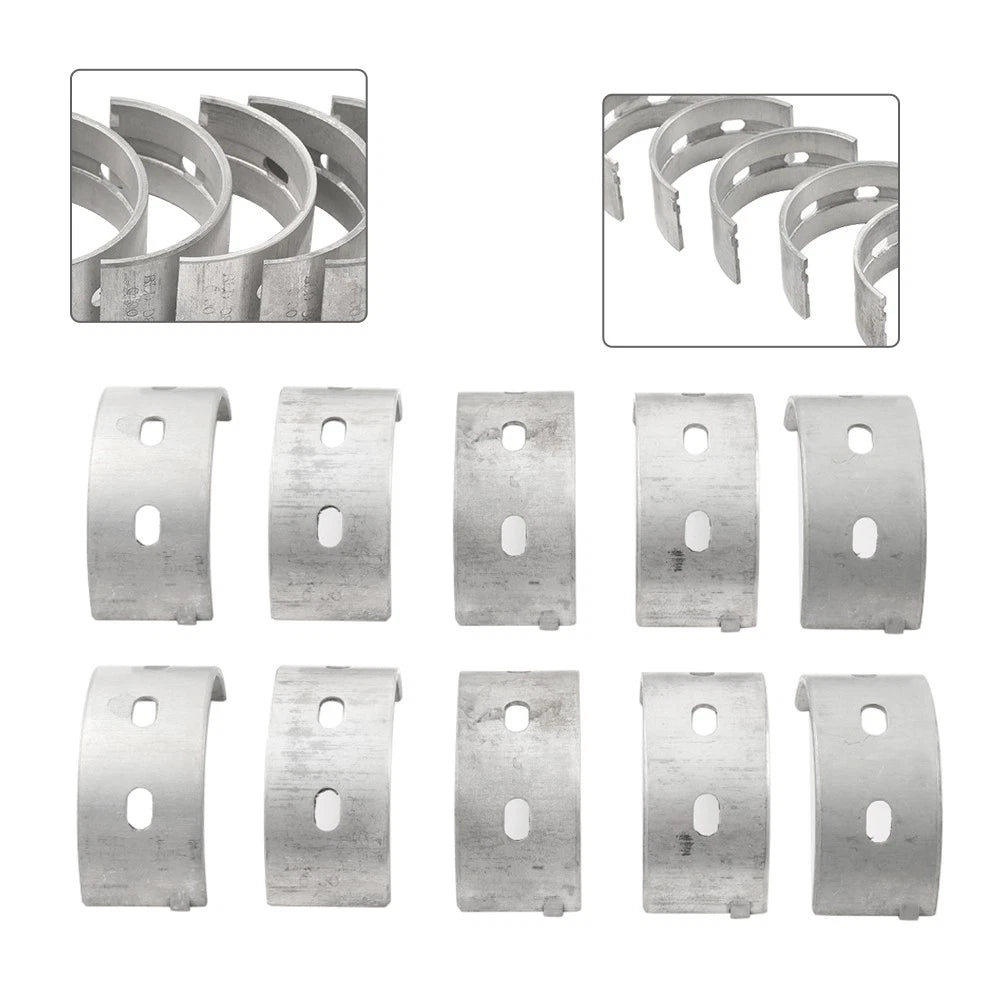 10X Crankshaft Main Bearing Set for Honda CBR600 F3 F2 CB600F (1995–1999)