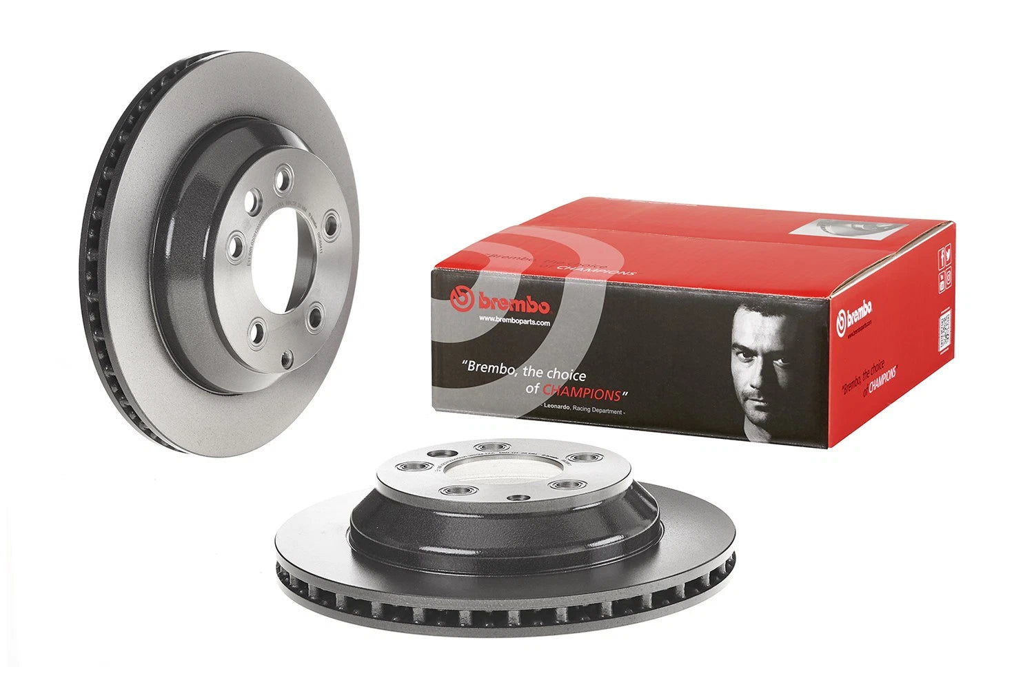 Brembo 330mm Rear Brake Disc Rotor for VW Porsche Audi