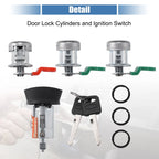 Ignition Switch Lock Cylinder with Key Set for Ford F150 (2001–2004)