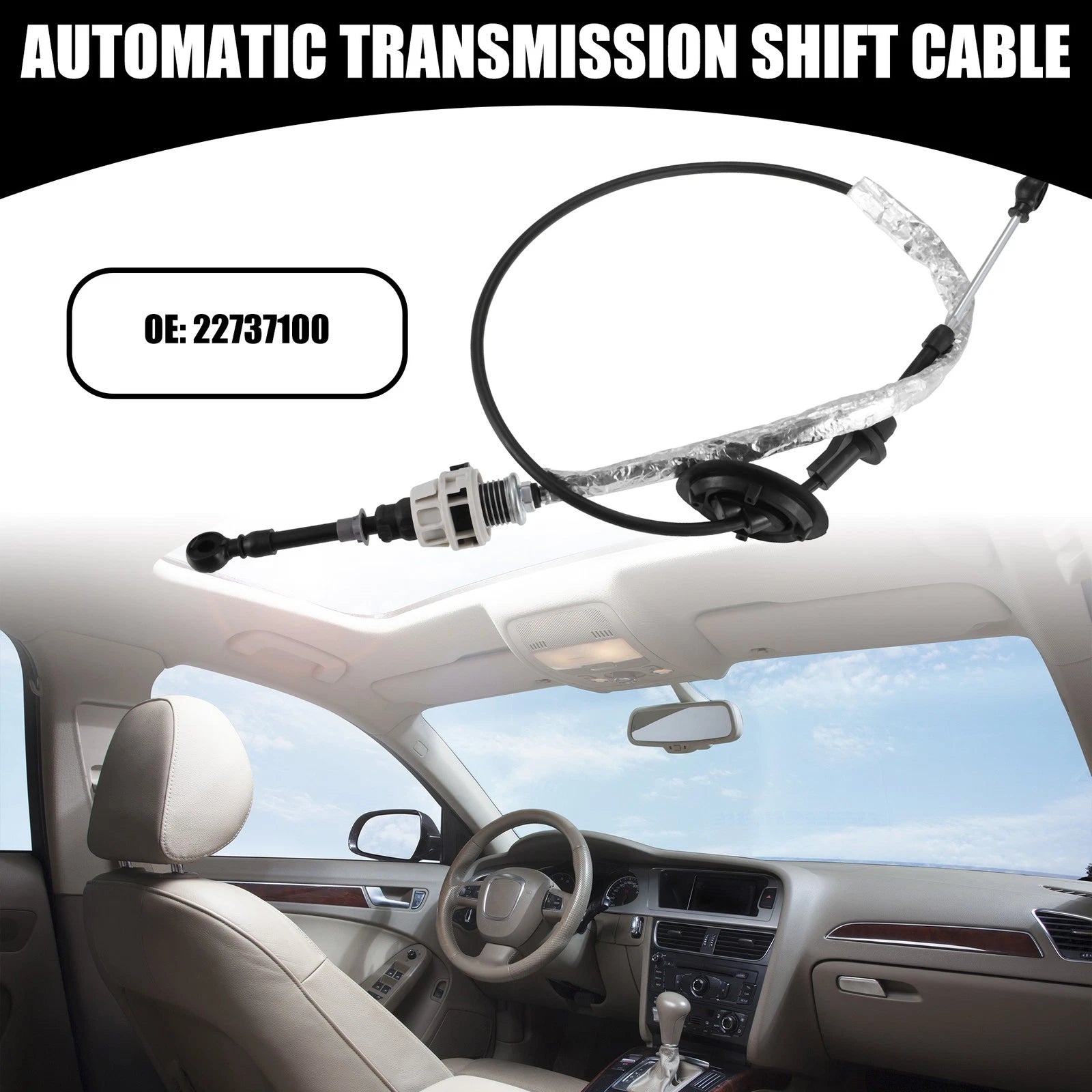 Automatic Transmission Control Lever Cable NO.22737100 for Chevy Cavalier (1995–2005)