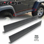 Side Body Armor Rocker Panel Kit for Jeep Wrangler TJ (1997–2006)