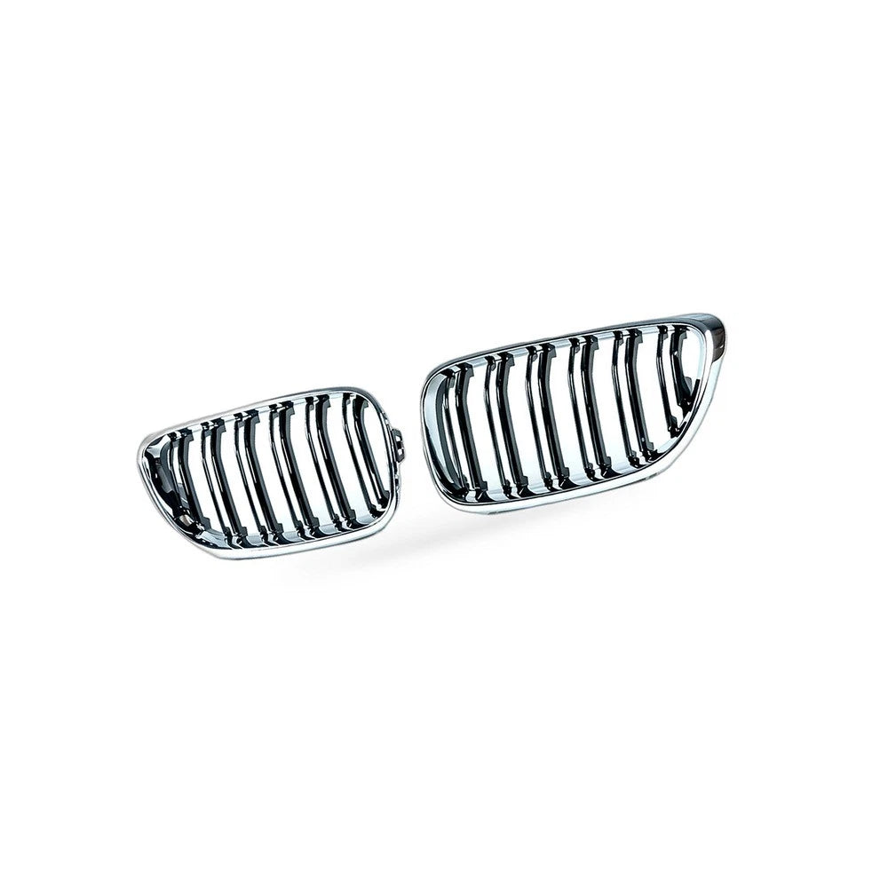 Grille for BMW 2 Series F22 F23 (2014–2018) Chrome Frame Gloss Black
