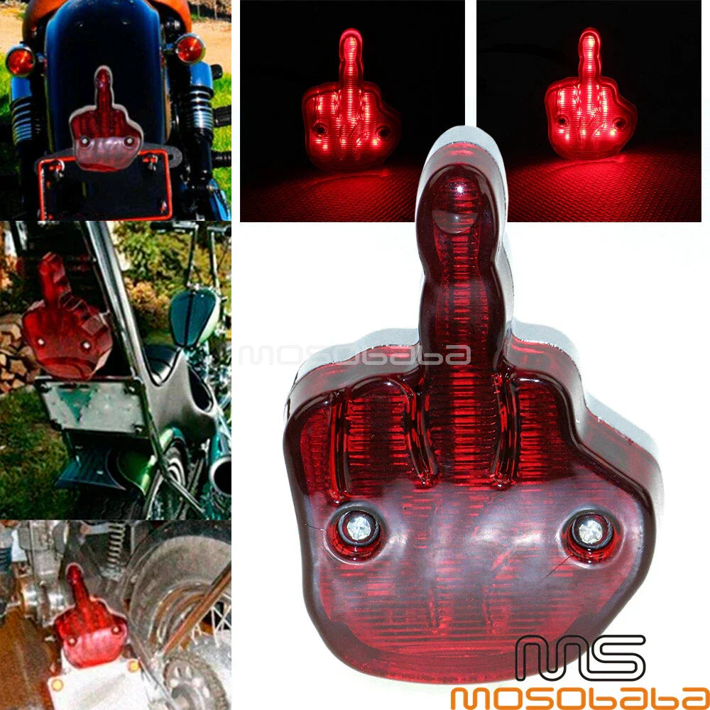 LED Brake Tail Light for Harley, BMW, Chopper, Kawasaki