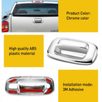 Chrome Tailgate Handle Cover for Chevy GMC Sierra Silverado 1500 (1999-2006)