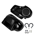 Lower Vented Fairing with 6.5" Speaker Box Pod for Harley Touring Glide