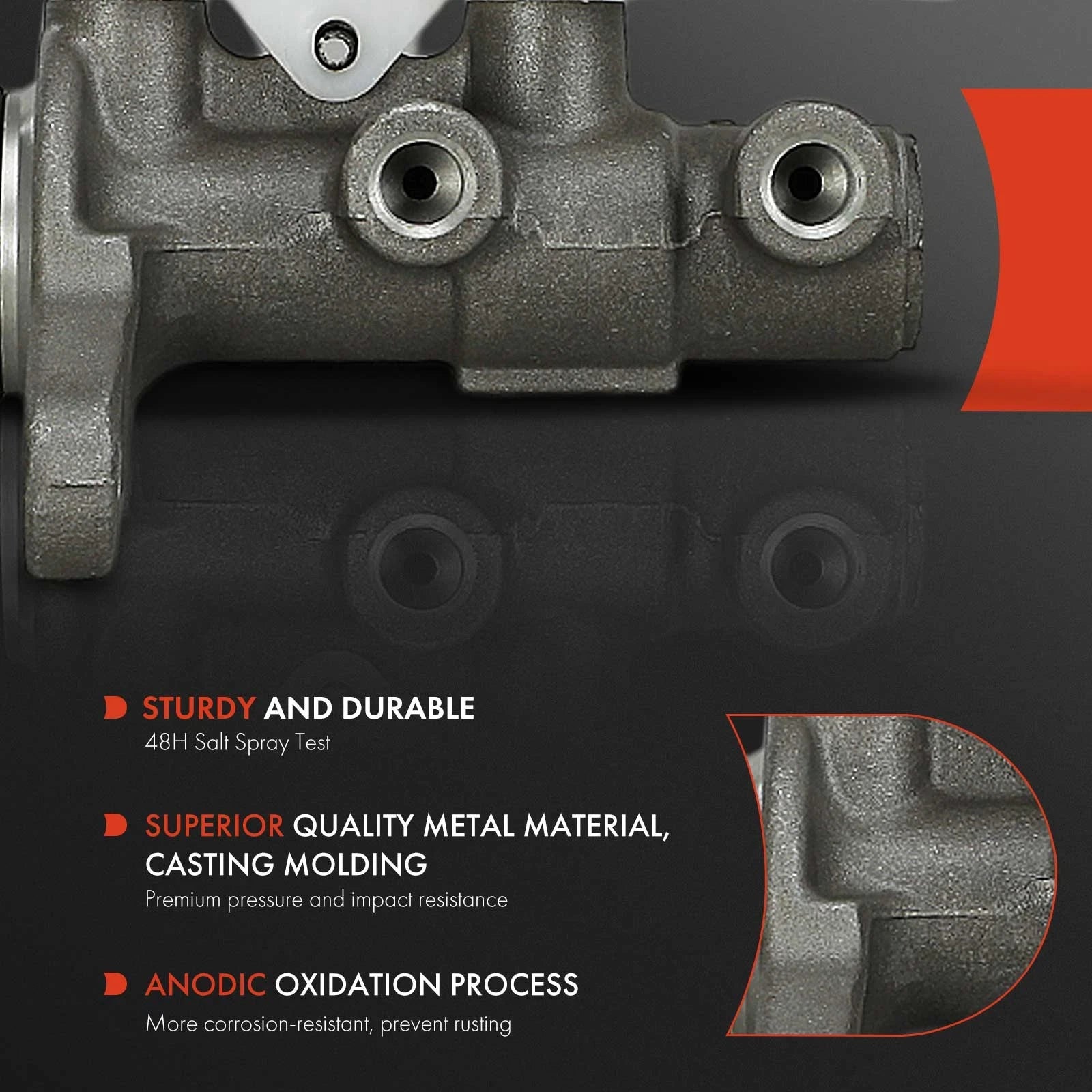 Brake Master Cylinder with Reservoir & Hose for Honda Civic (2012–2015)