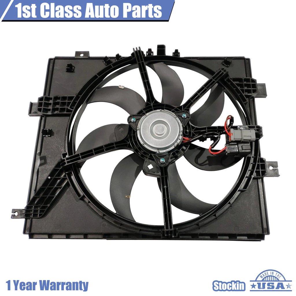 Radiator Cooling Fan Assembly for Nissan Versa Note (2012-2019)