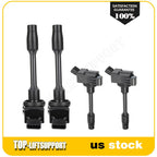 Set of 4 Ignition Coils for Toyota Prius Plug-In (2012–2015)