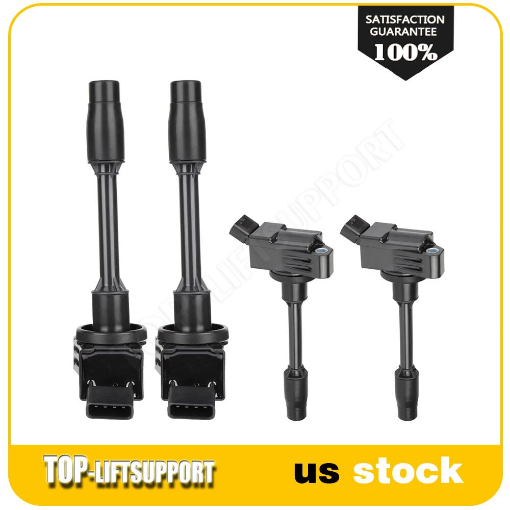 Set of 4 Ignition Coils for Toyota Prius Plug-In (2012–2015)