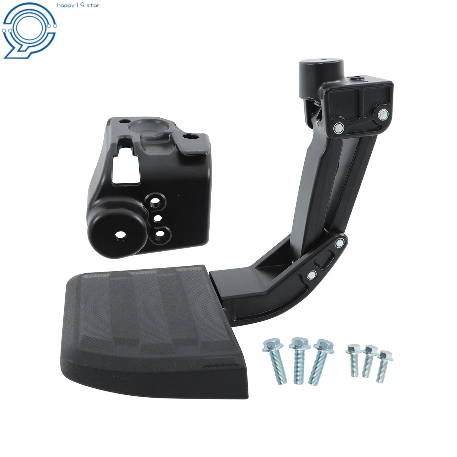 Rear Bed Step for Toyota Tacoma (2024) Retractable Bumper Black