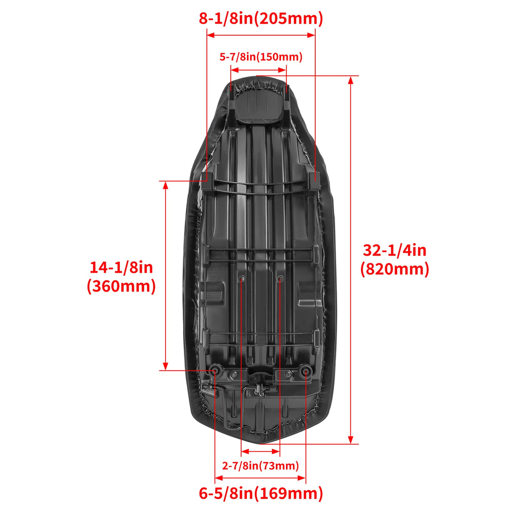 Complete Seat for Yamaha Raptor 350 YFM350R (2004–2013) Plastic