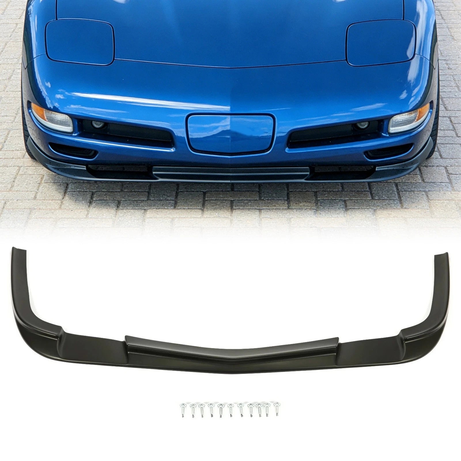 Front Bumper Lip Splitter for Chevrolet Corvette C5 (1997–2004) ZR1 Style