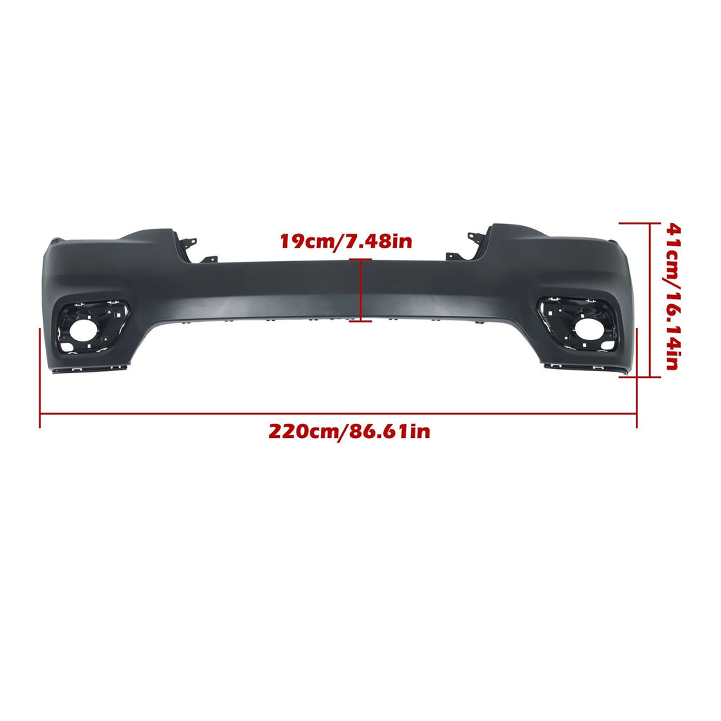 Front Upper Bumper Cover for Jeep Cherokee (2019–2022) 6AZ97TZZAE