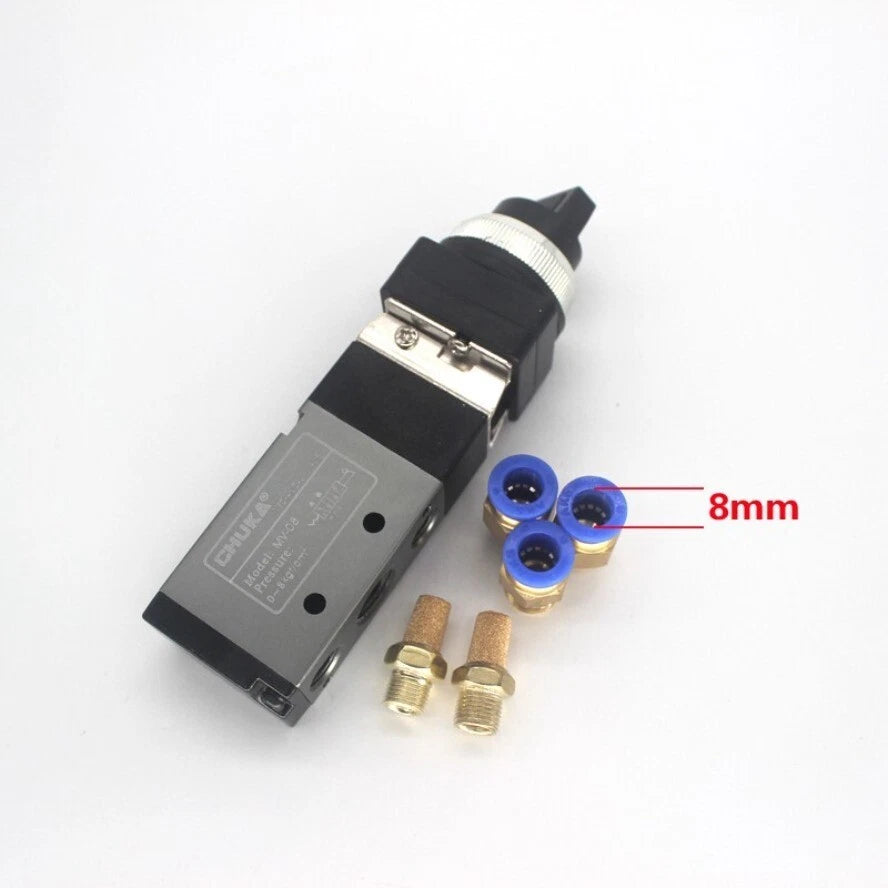 Pneumatic Control Valve MV-08 for (8mm Connector)