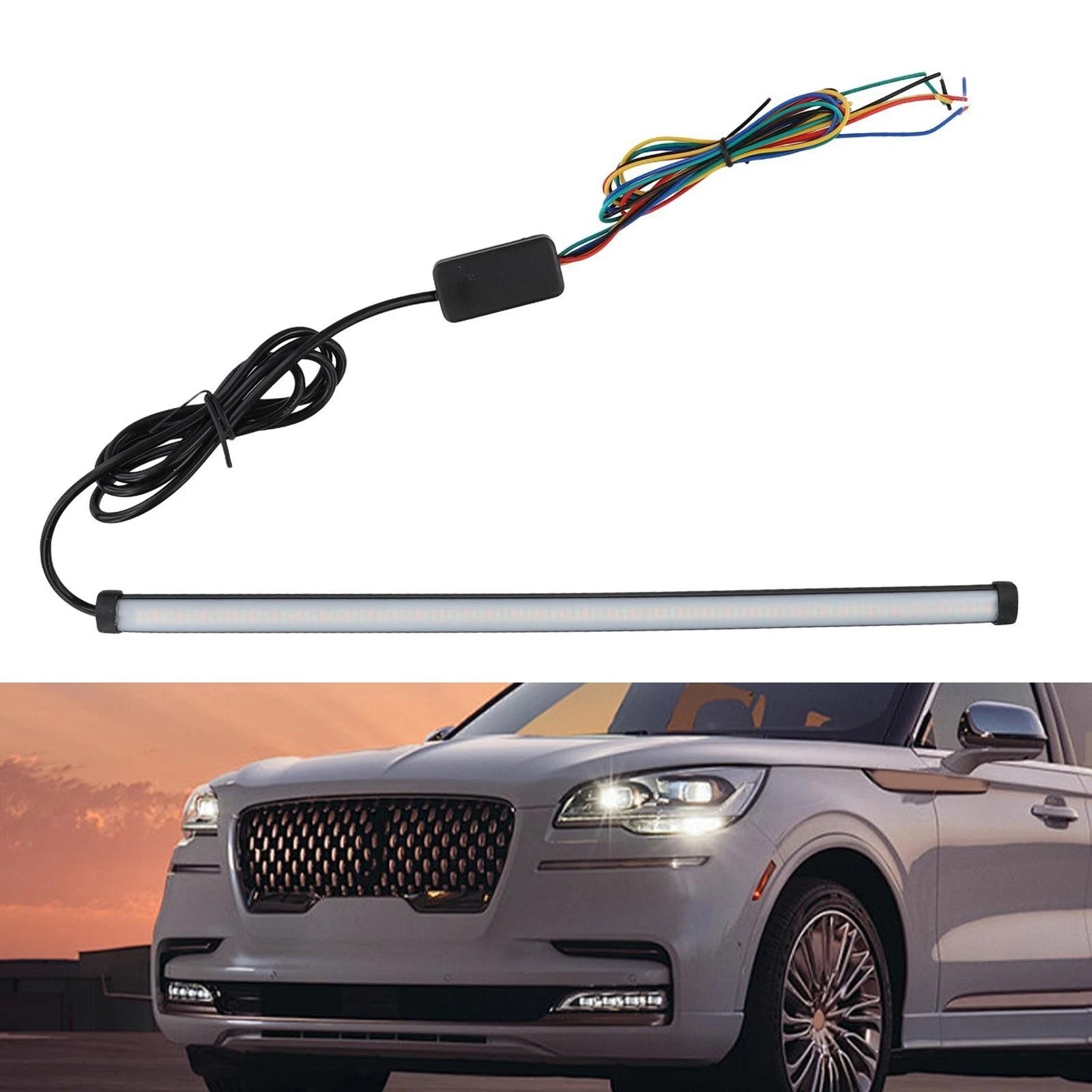 Turn Signal Light Strip Accessories for Motorcycle (DC12V)