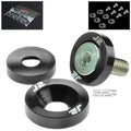 Set of 4 J2 M8 X1.25 Metric Cup Washer Bolt Nut Kit for Automotive