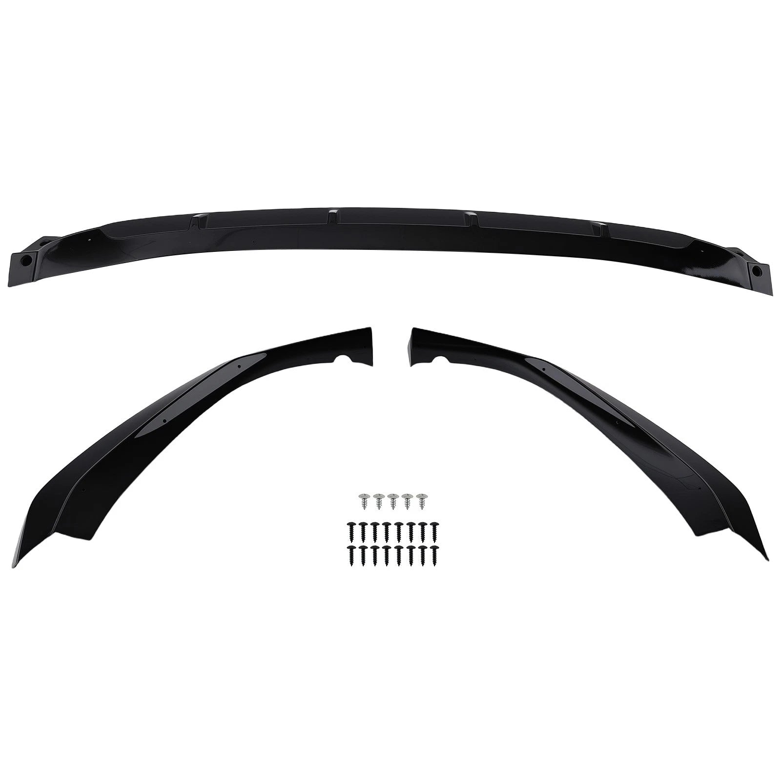 Front Bumper Lip Spoiler for BMW 5 Series G30 G31 G38 (2017–2019)