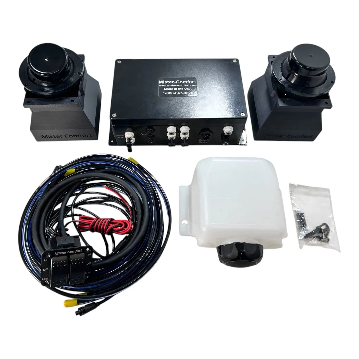 Fan Mist Cooling System for Mister-Comfort 2500 (Next Gen)