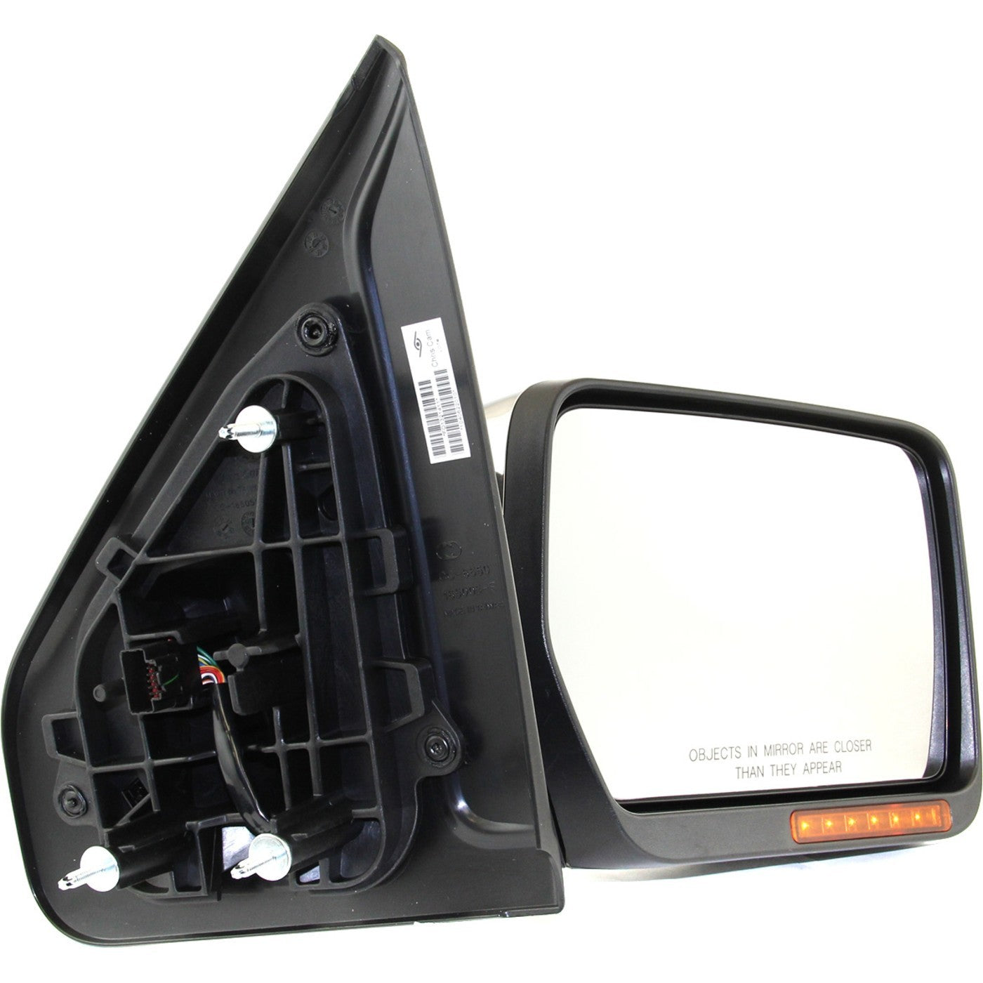 Power Mirror for Ford F-150 (2009–2010) Right Heated Chrome Power Folding