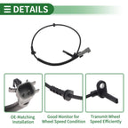 ABS Wheel Speed Sensor No. 95164925 for Buick Aveo (2012–2016) Rear Left
