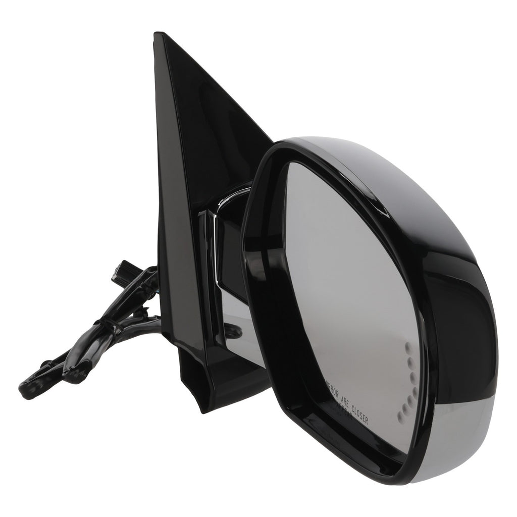 Power Mirror Set for Cadillac Escalade (2007–2014) Heated with Puddle Lamp