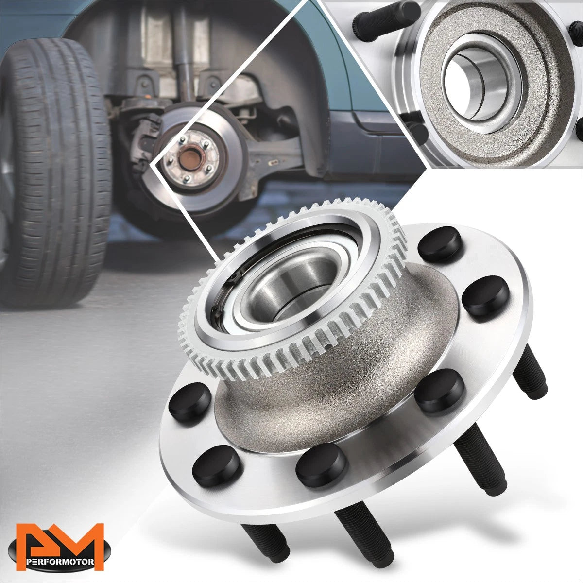 Wheel Hub Bearing Assembly Kit for Dodge Ram 2500 3500 (1994–2002)