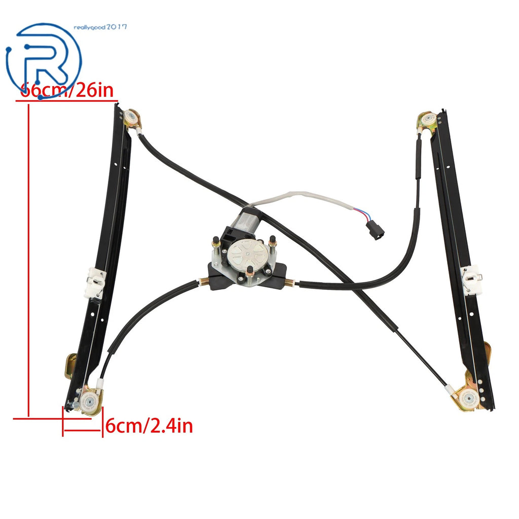 Front Left Electric Window Actuator with Motor for Dodge Grand Caravan (1996-2000)