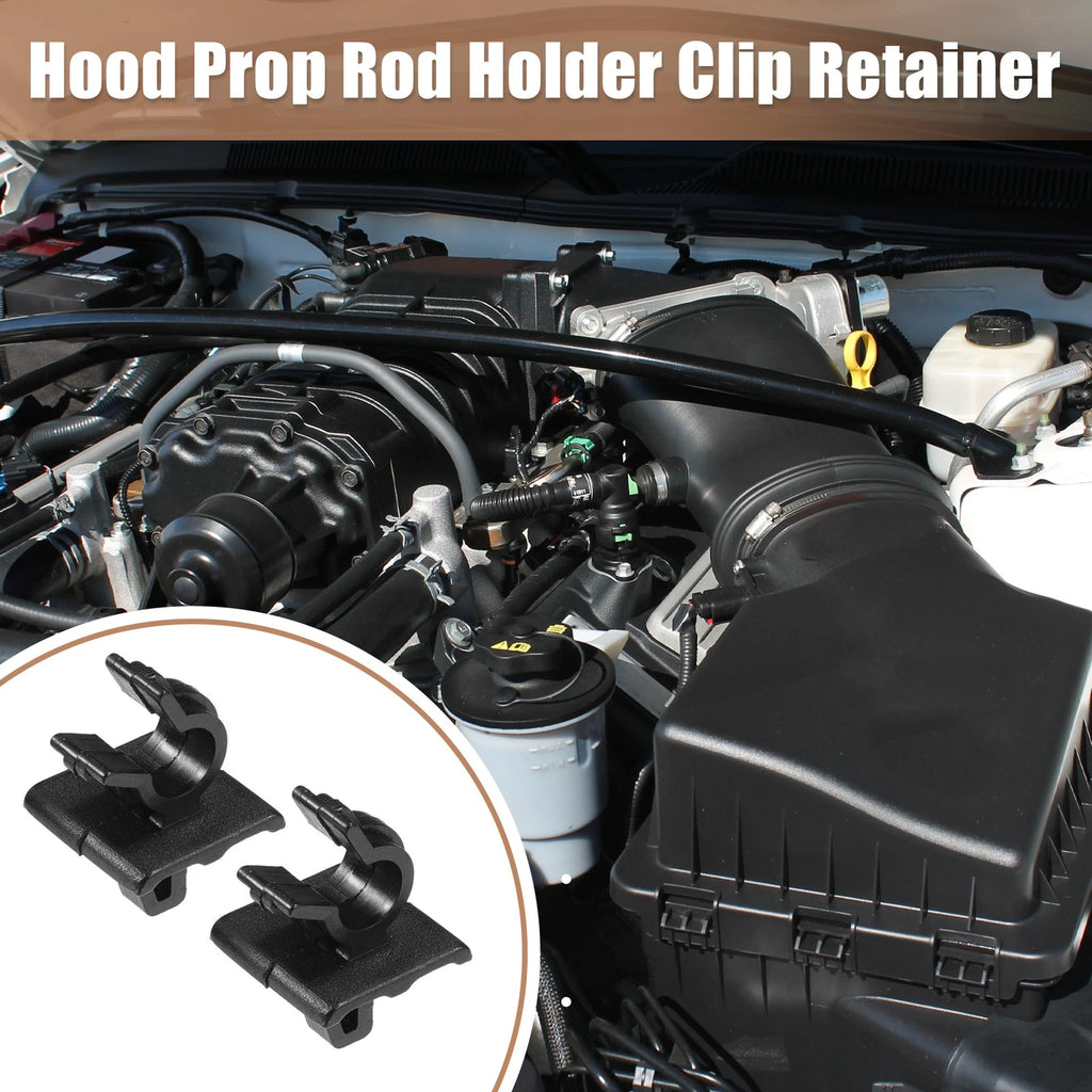 2X Hood Prop Rod Holder Clip No. 81174-1G000 for Kia Rio (2006–2011)