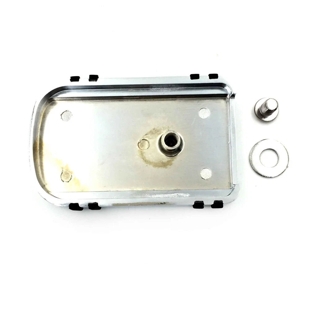 Large Brake Pedal Pad for Harley FL Softail (1986–2017) Chrome