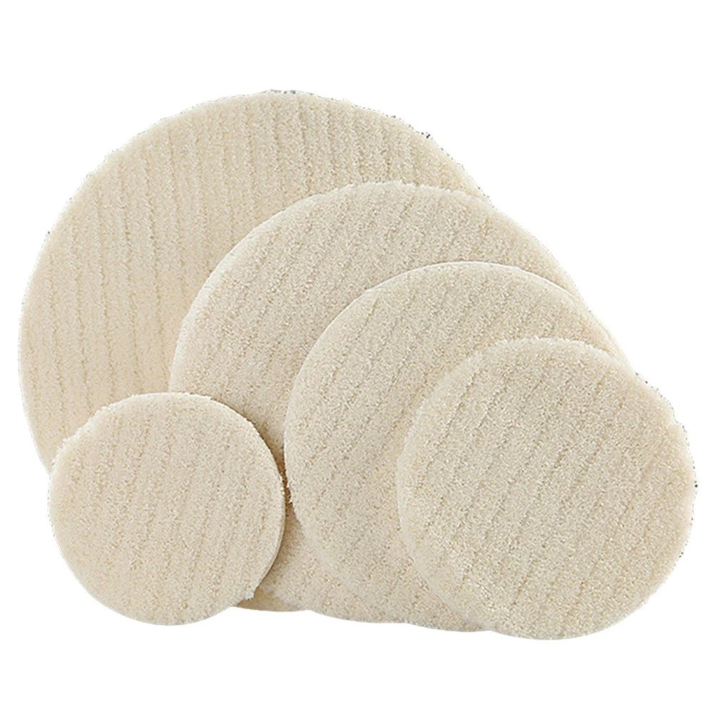 Polishing Pads Set of 4 for Glass Polish Repair (75-180mm)