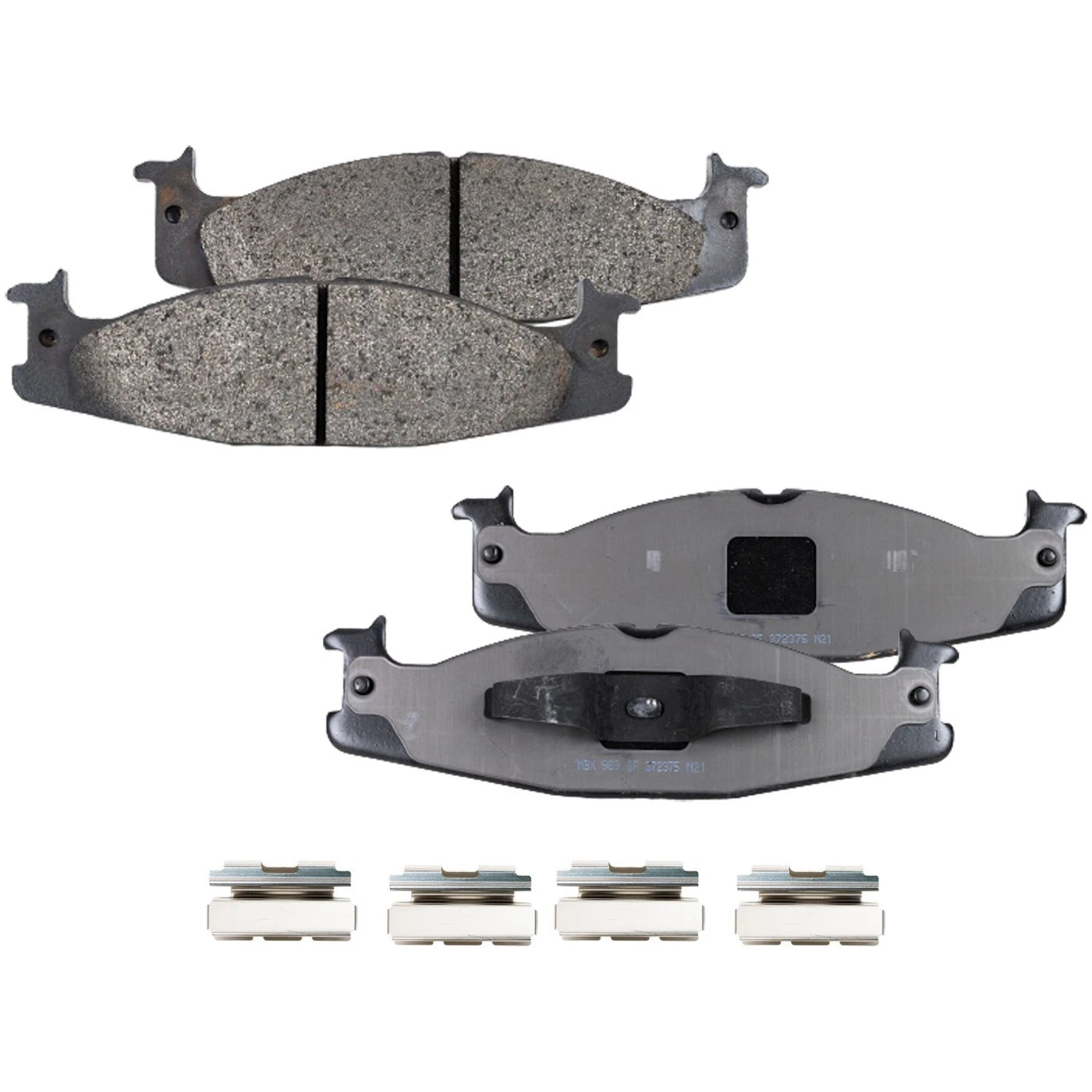 2X Brake Disc and Pad Kit for Bronco