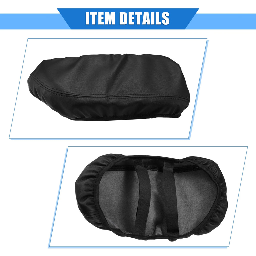 Center Console Pad for Toyota Camry (2018–2022) - Black Faux Leather