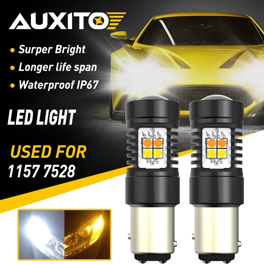 2X LED Sequential Turn Stop Tail Brake Light for Truck (Year Range)