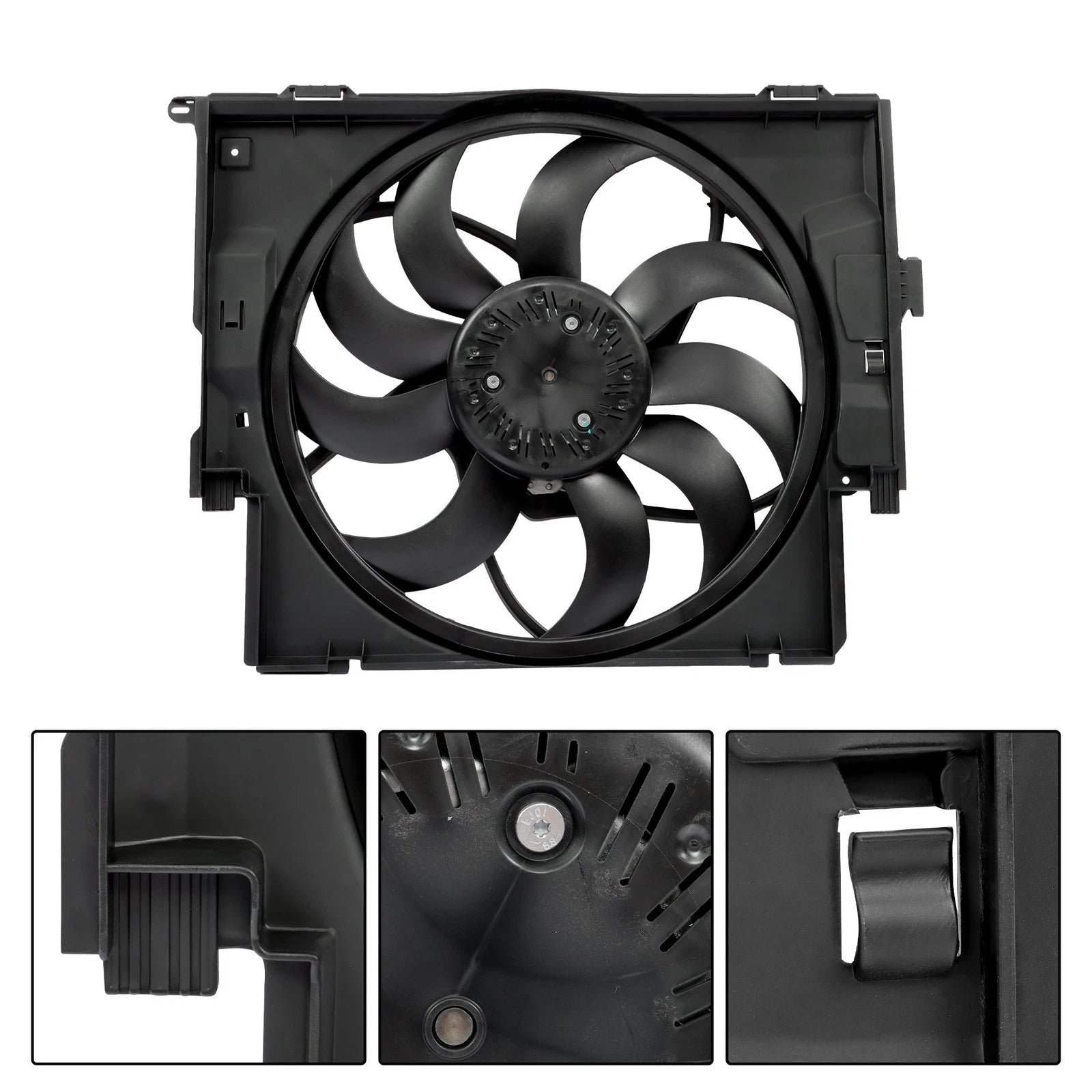 Electric Radiator Cooling Fan Assembly for BMW 328i 428i (2012–2016)