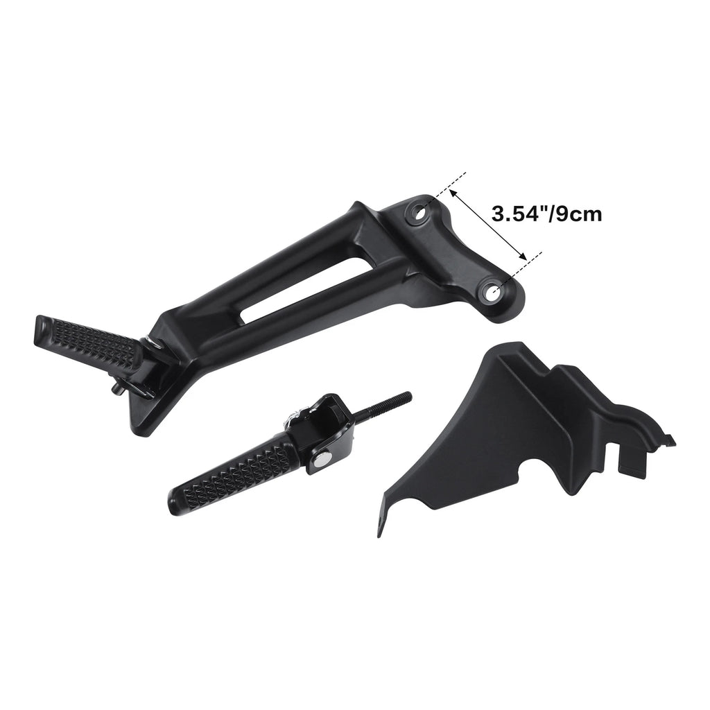 Rear Passenger Footpegs Footrest Bracket for Honda Rebel CMX1100 (2021–2025) Black