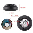 160H Hub Adapter + Blue Steering Wheel Quick Release for Mazda Miata RX-8 (2000–2005)