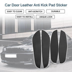 Set of 1 Car Door Leather Anti Kick Pad Sticker for BMW 3 Series (2013–2019)