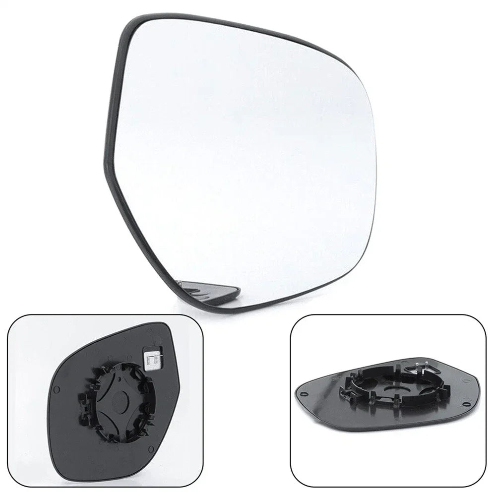 Heated Right Side Mirror Glass w/ Base Plate for Mitsubishi Outlander (2014-2020)