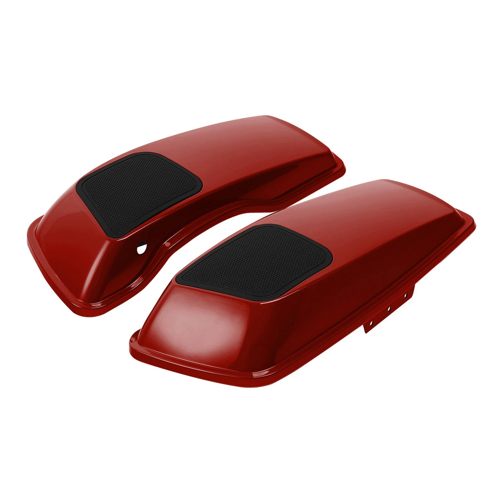 6x9" Saddlebag Speaker Lids for Harley Touring Road Glide (2014–2024) Wicked Red