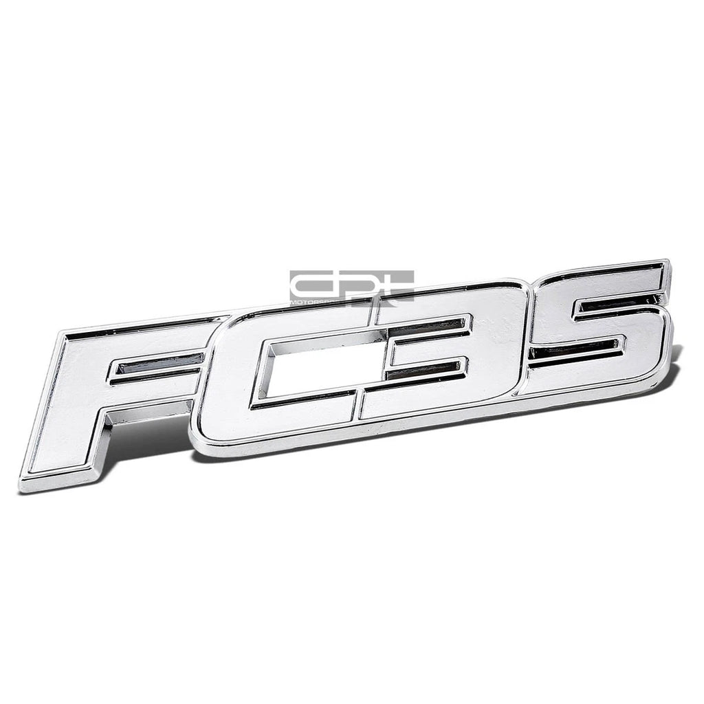 Chrome Bumper Trunk Grill Emblem Decal Badge for Mazda RX-7 FC3S (1986–1991)