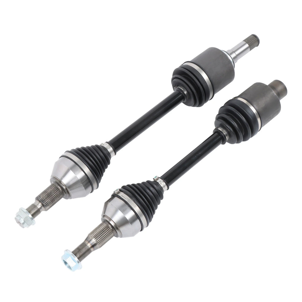 Set of 2 Front CV Joint Axle Shafts for Chevrolet Traverse (2009-2017)