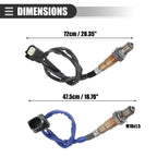 O2 Oxygen Sensor Set of 2 for Ford Focus 2.0L (2012–2017)